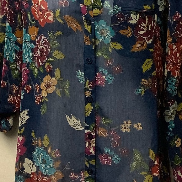 KUT from the Kloth Sheer Blouse Size XS - Picture 4 of 6